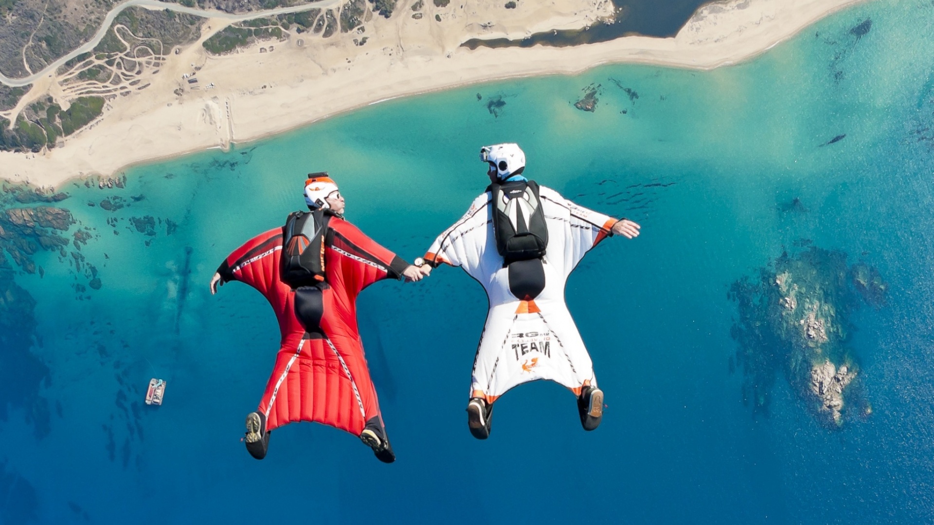 Skydiving Wingsuit Flying - Wingsuit Flying - HD Wallpaper 