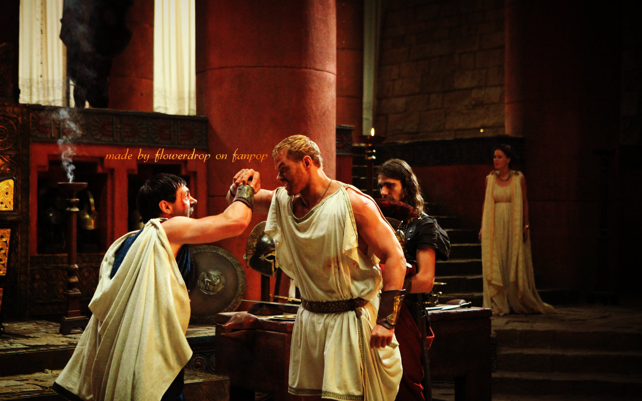 The Legend Of Hercules Wallpaper - Liam Garrigan Kellan Lutz - HD Wallpaper 