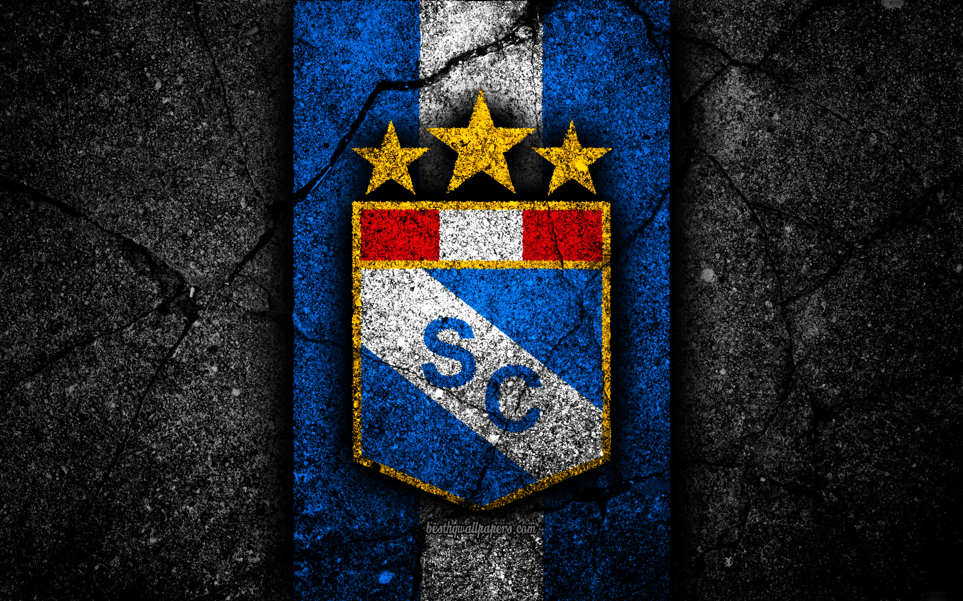 4k, Sporting Cristal Fc, Logo, Peruvian Primera Division, - Sporting Cristal - HD Wallpaper 