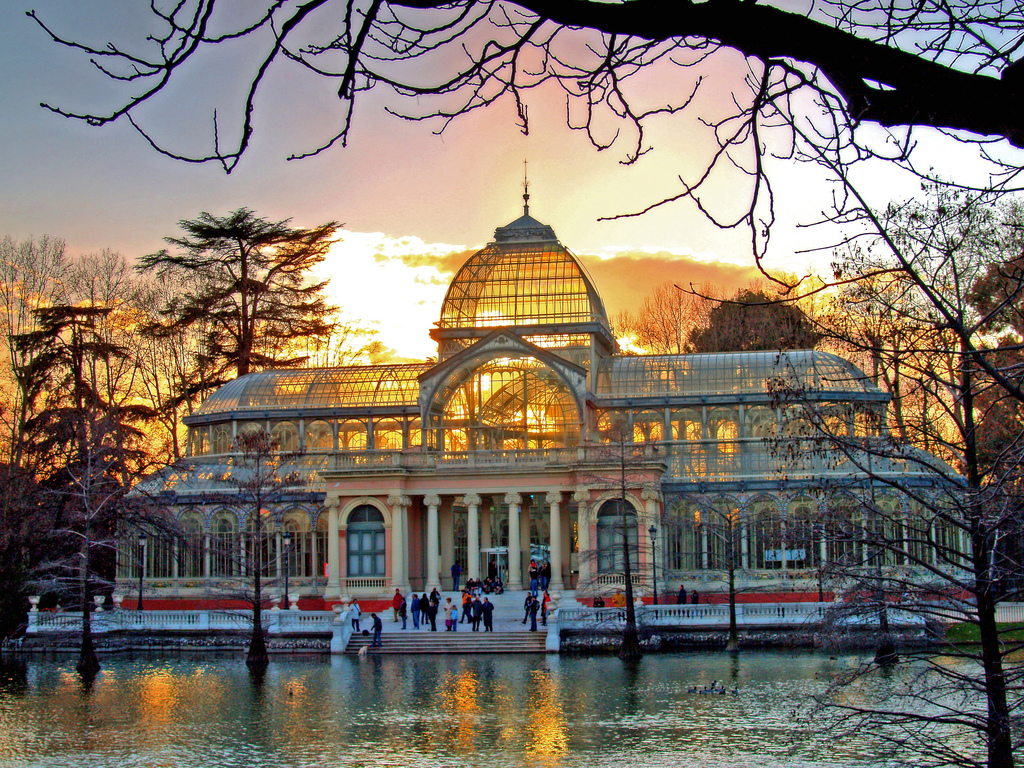 Palacio De Cristal Hd Wallpapers, Desktop Wallpaper - Palacio De Cristal Del Retiro - HD Wallpaper 