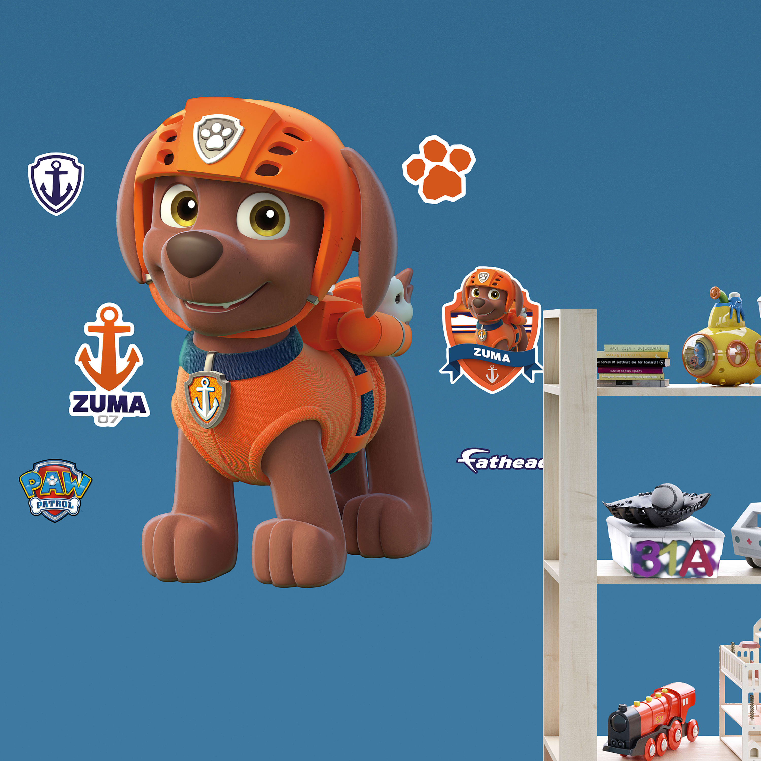 Paw Patrol Wall Decals Fathead Jr - HD Wallpaper 