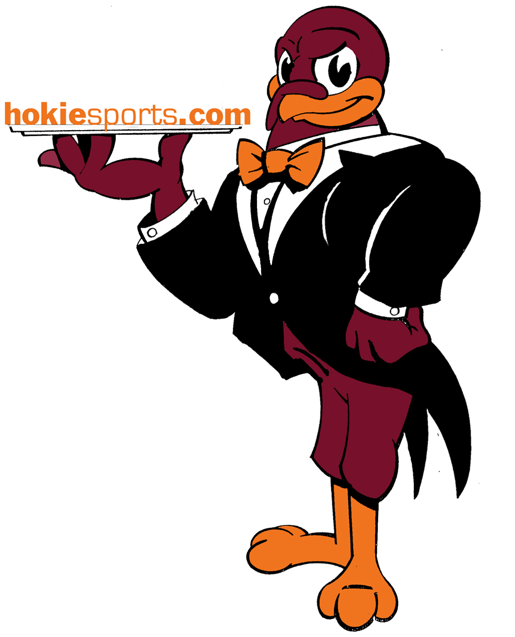 Hokie Bird Clip Art - HD Wallpaper 