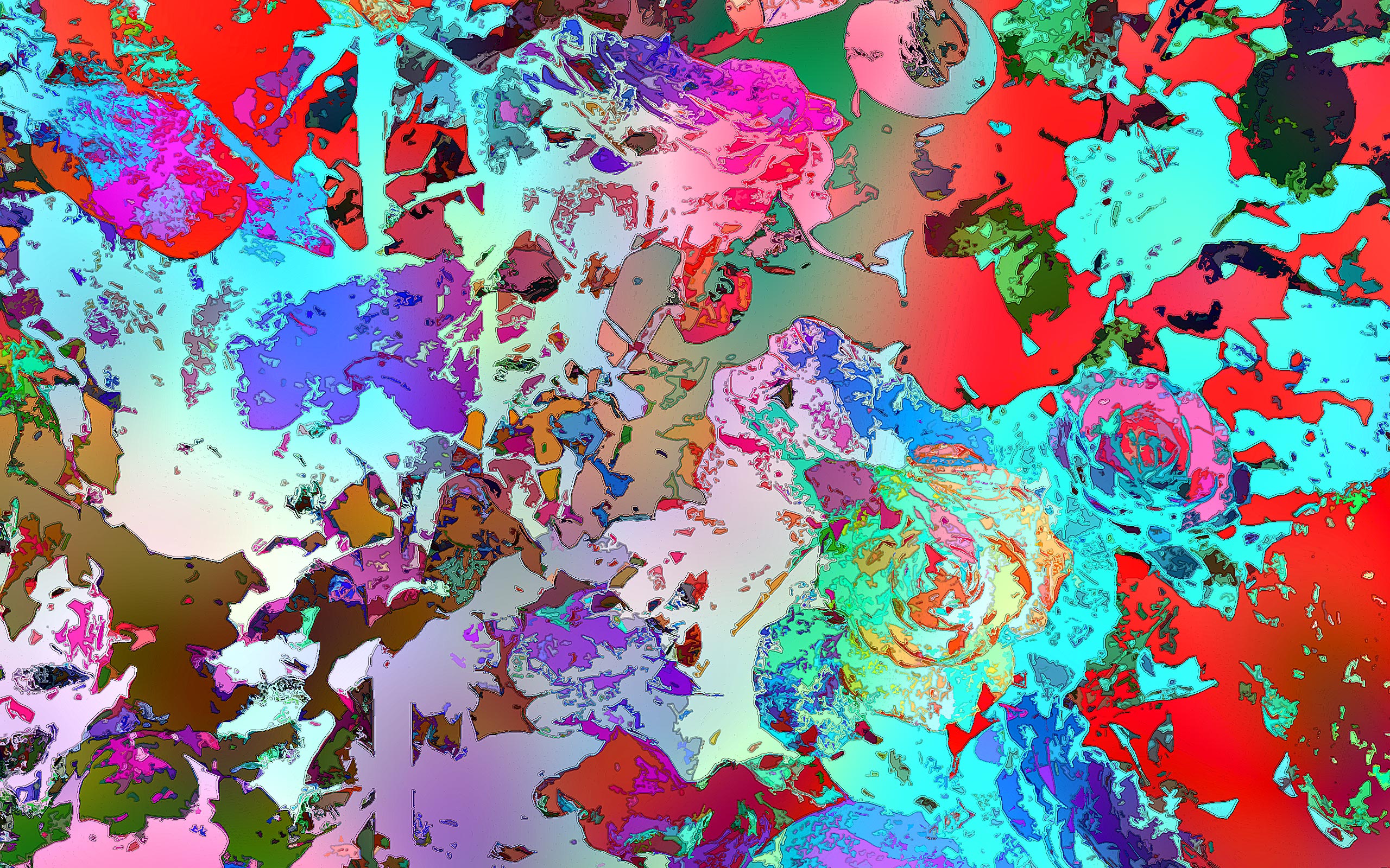 Popsicle Wallpaper Set, May - Floral Design - HD Wallpaper 