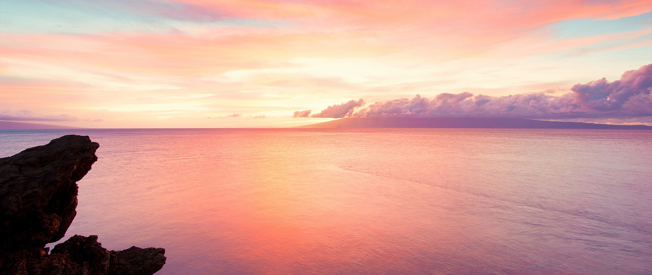 Pastel Sunset Computer Background - HD Wallpaper 