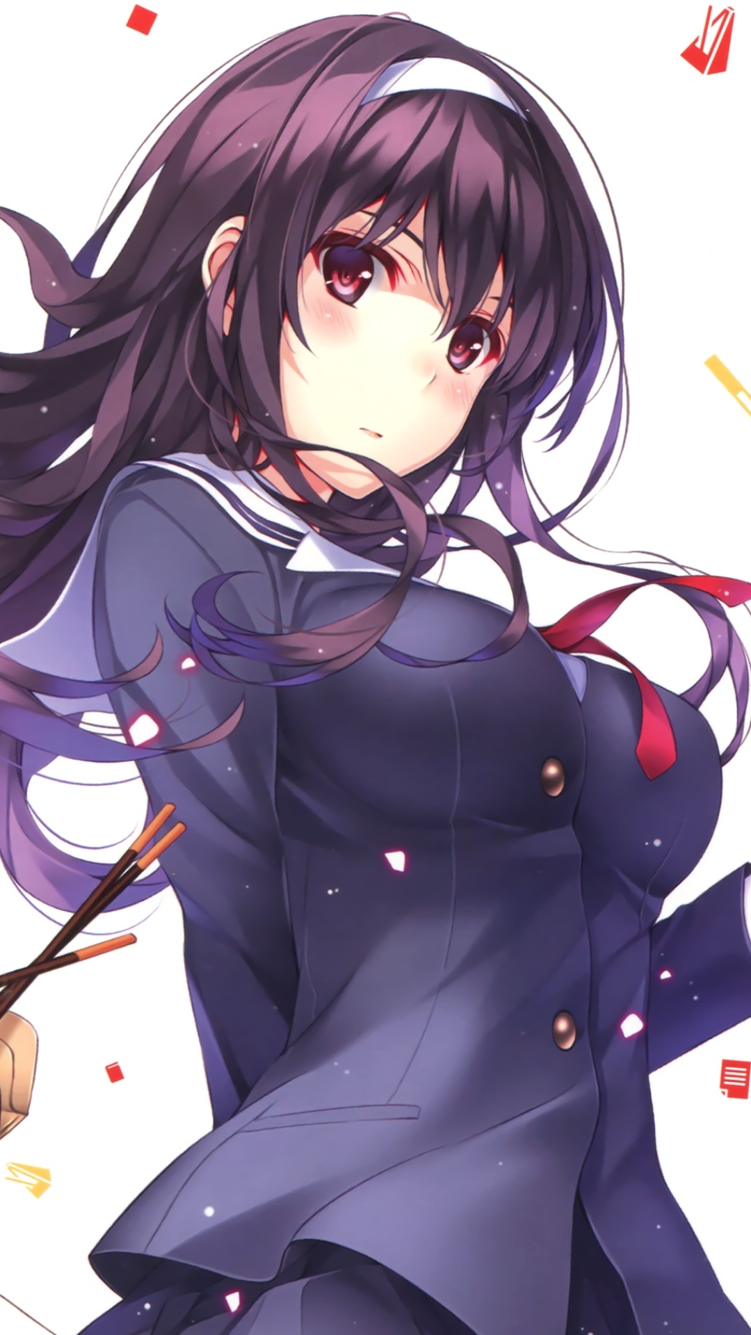 Kasumigaoka Utaha Wallpaper Phone - HD Wallpaper 