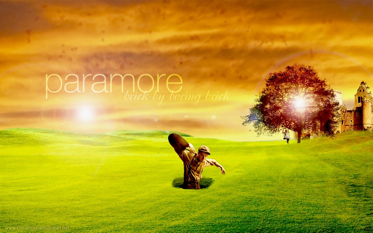 Paramore- Brick Por Boring Brick Wallpaper - HD Wallpaper 