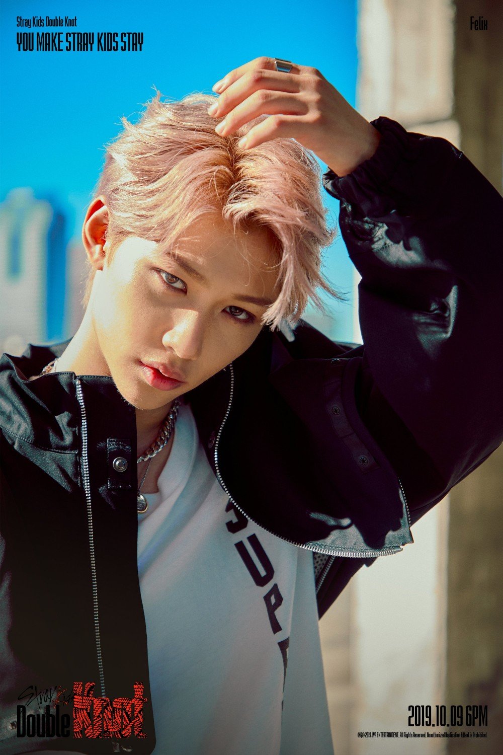 Stray Kids Double Knot Felix - HD Wallpaper 