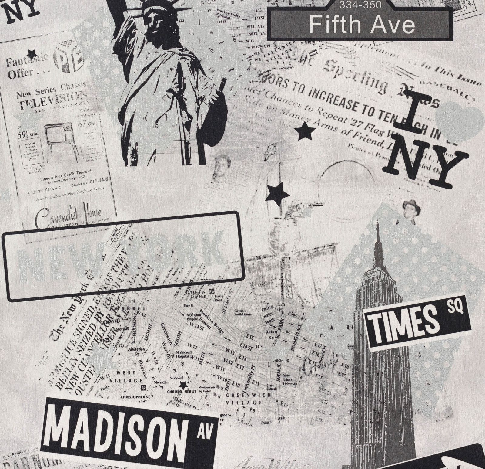 Behang New York Rollen - HD Wallpaper 