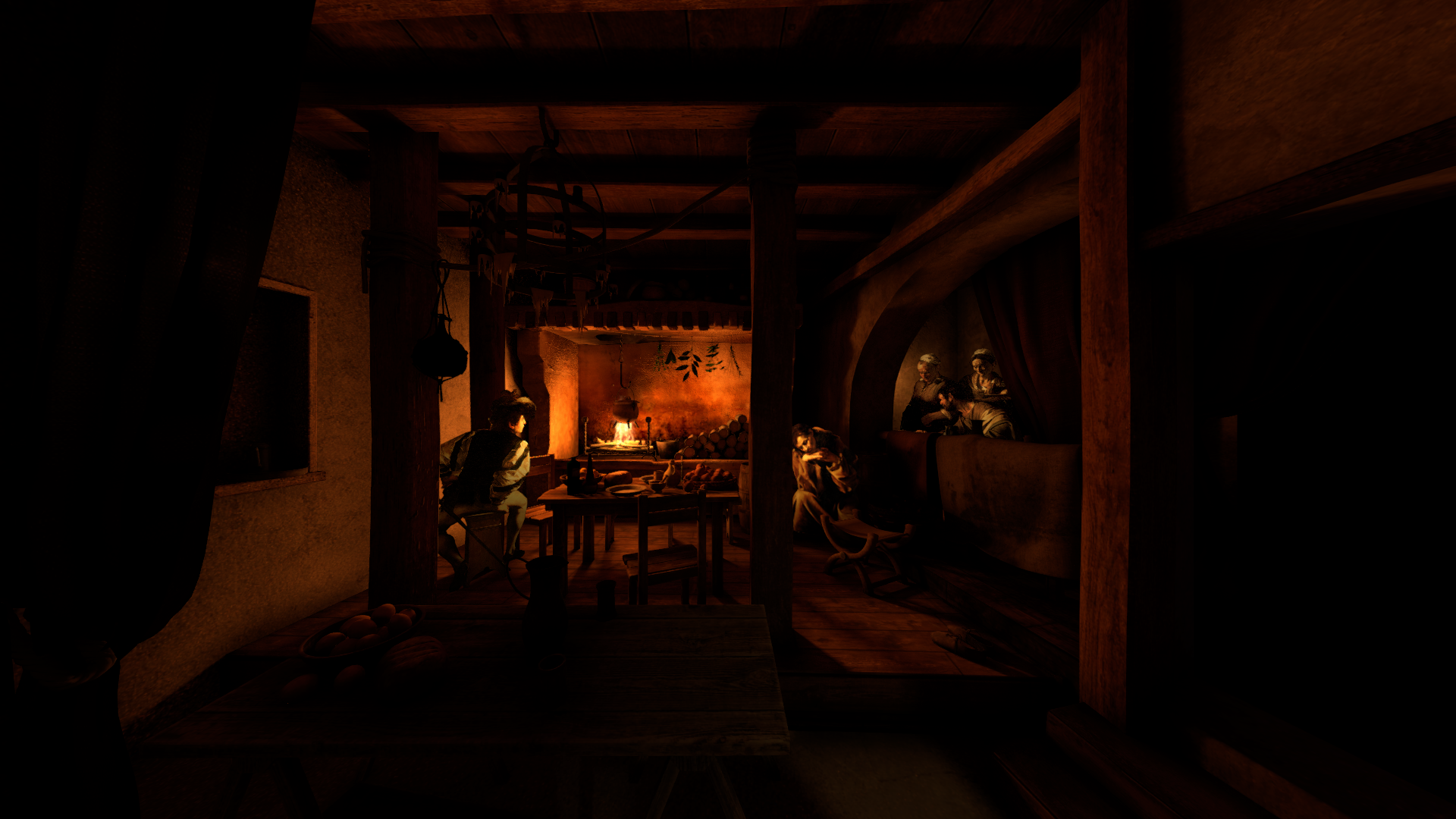 Caravaggio, In Tenebris - Darkness - HD Wallpaper 