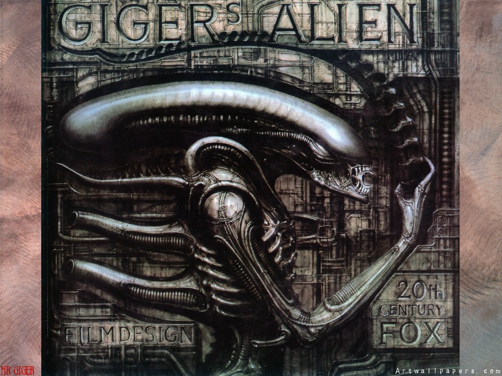 Alien Hr Giger - HD Wallpaper 