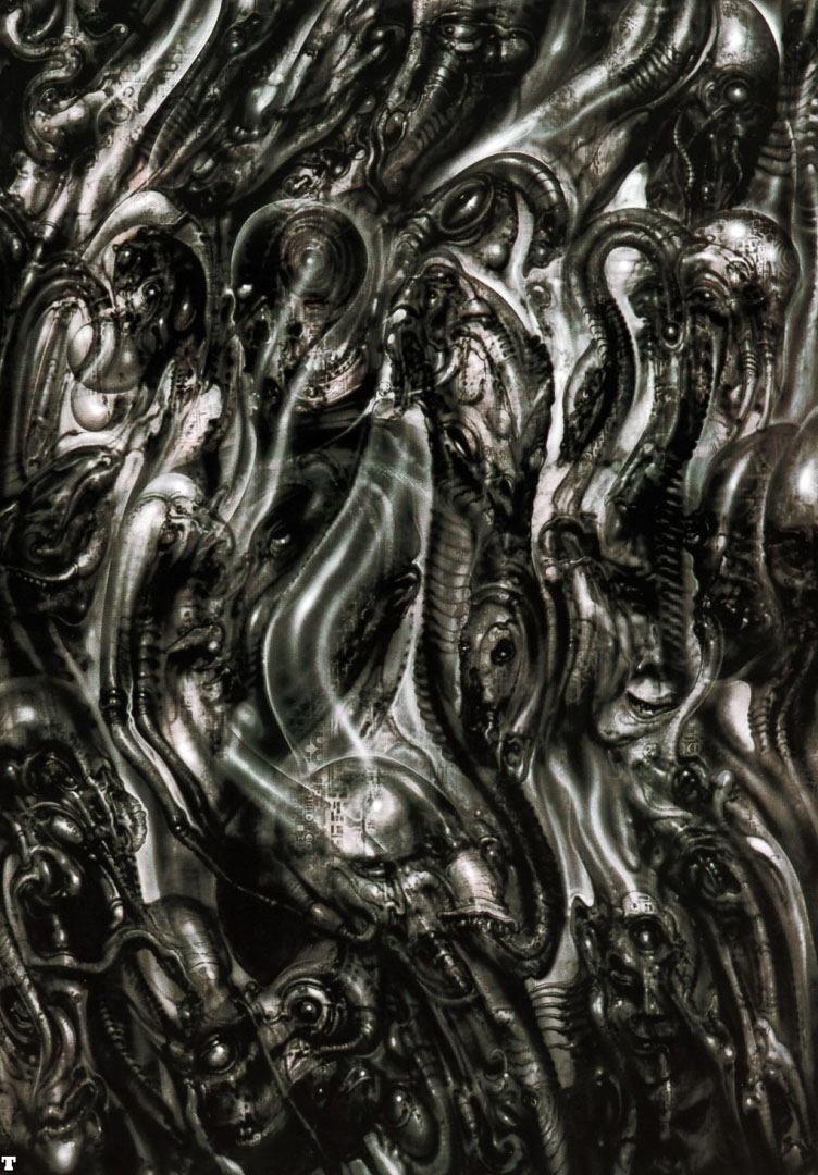 Biomechanical Landscape - Hr Giger Biomechanical Landscape - HD Wallpaper 