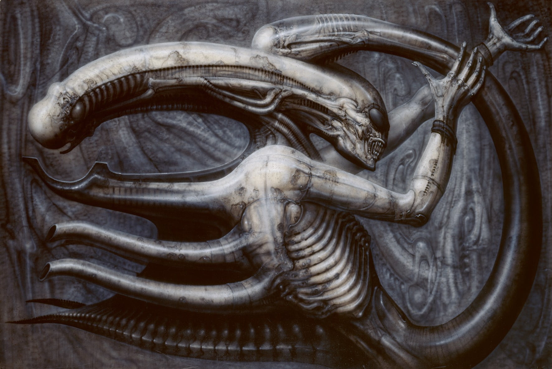 Hr Giger Necronom 4 - HD Wallpaper 