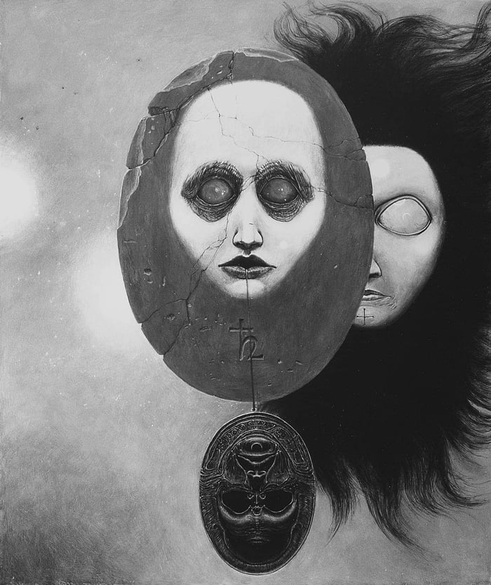 Beksiński - HD Wallpaper 