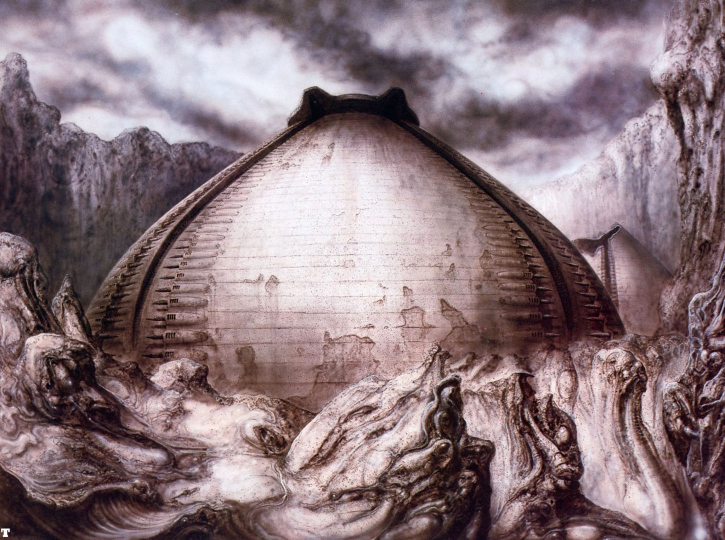 Egg Silo I - Hr Giger Dune - HD Wallpaper 