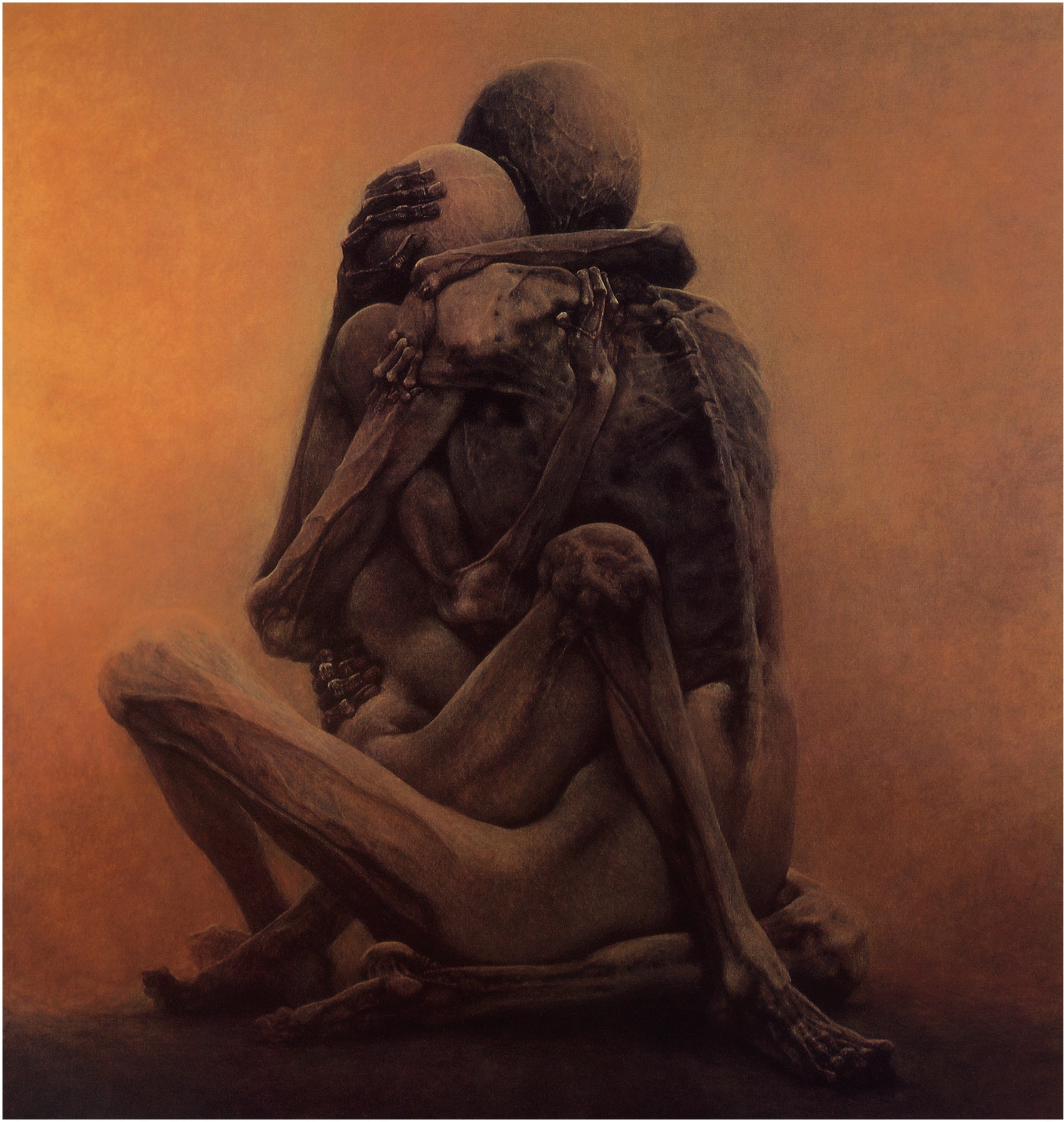 Zdzislaw Beksinski Wallpaper - Zdzislaw Beksinski - HD Wallpaper 