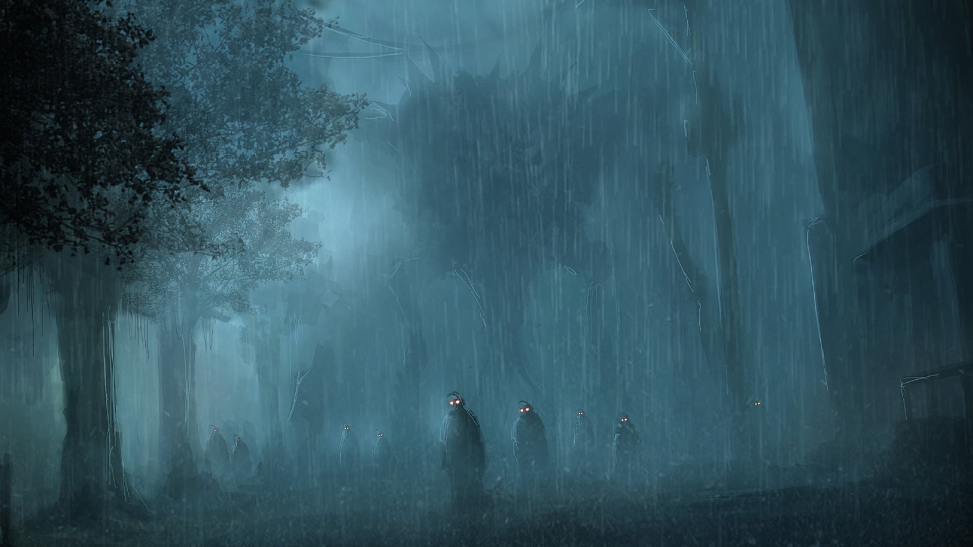 Horror Landscapes - HD Wallpaper 