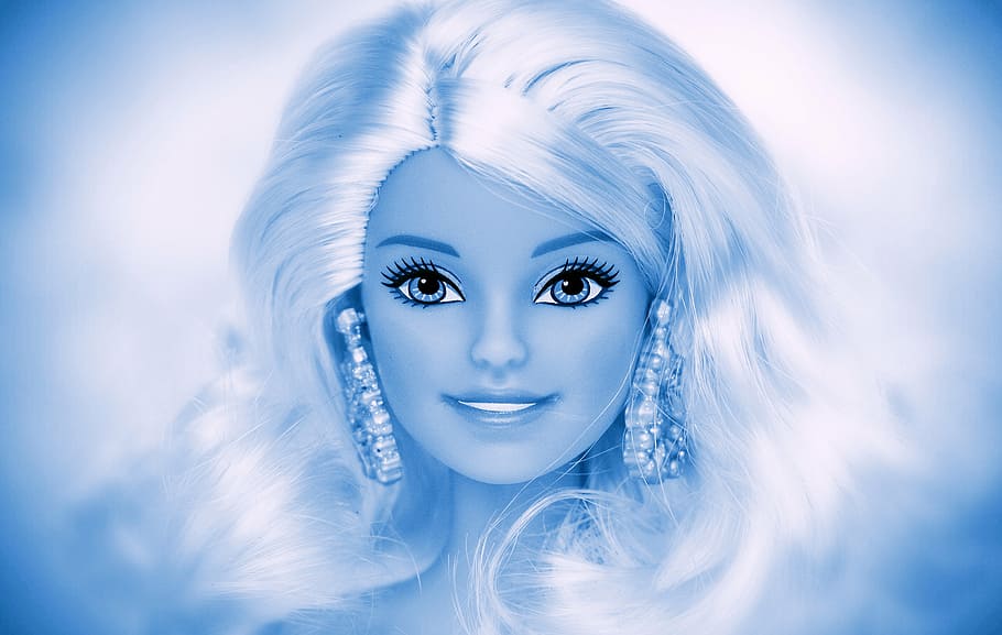 Beauty, Barbie, Ice Princess, Pretty, Doll, Charming, - Barbie Beautiful Eye - HD Wallpaper 