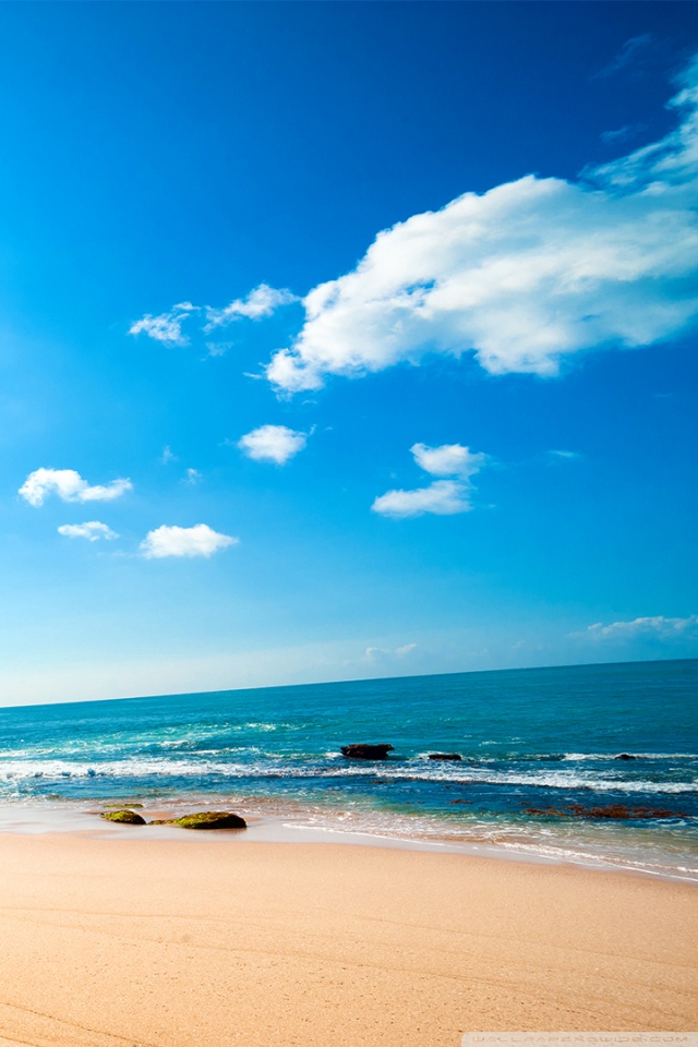 Seaside Phone Background - HD Wallpaper 