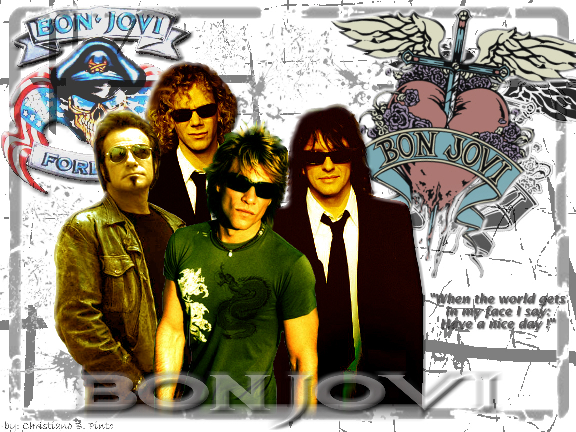 Background Bon Jovi - HD Wallpaper 