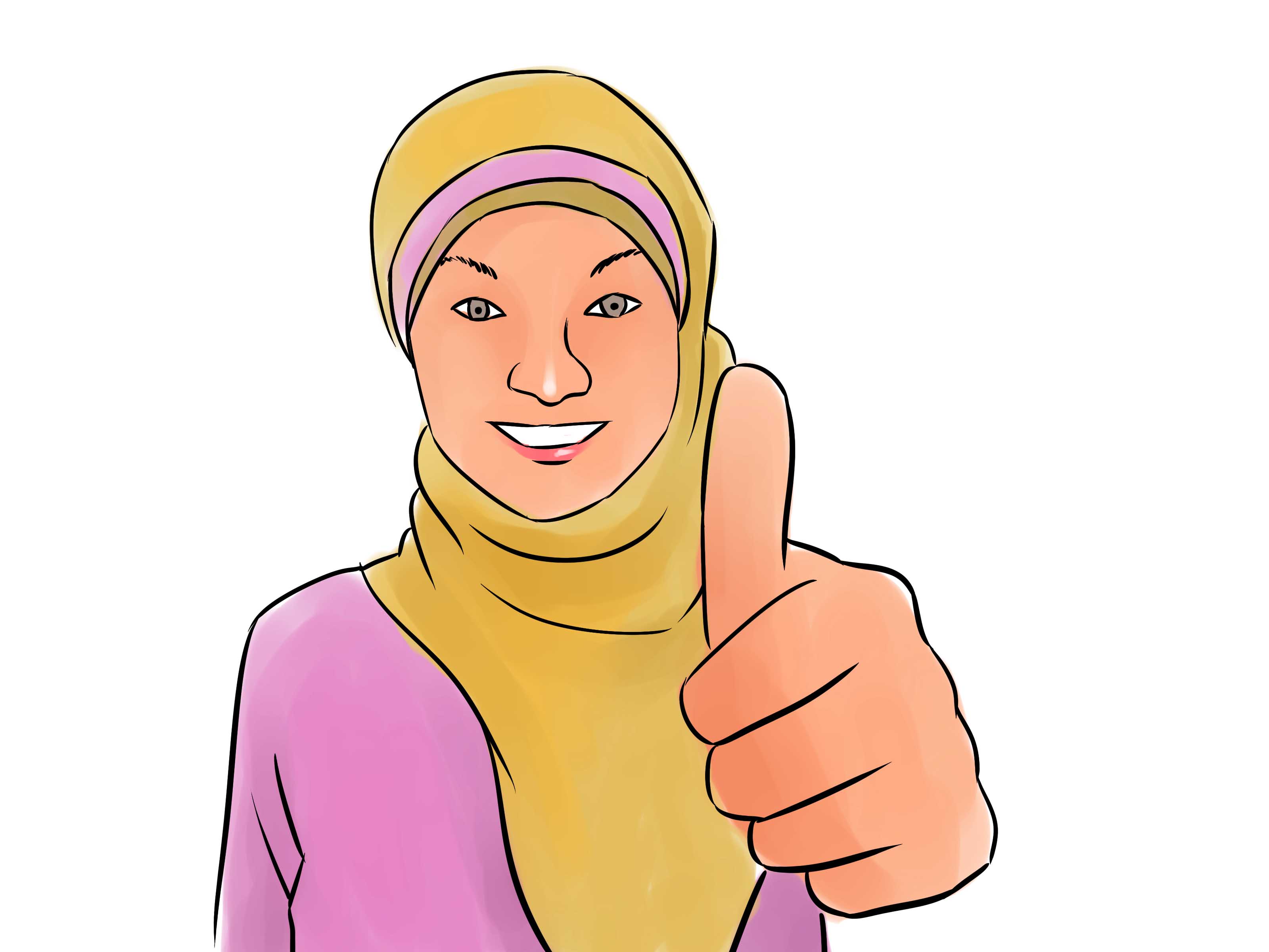 Image Titled Become A Muslim Step - Good Muslim Girls - HD Wallpaper 