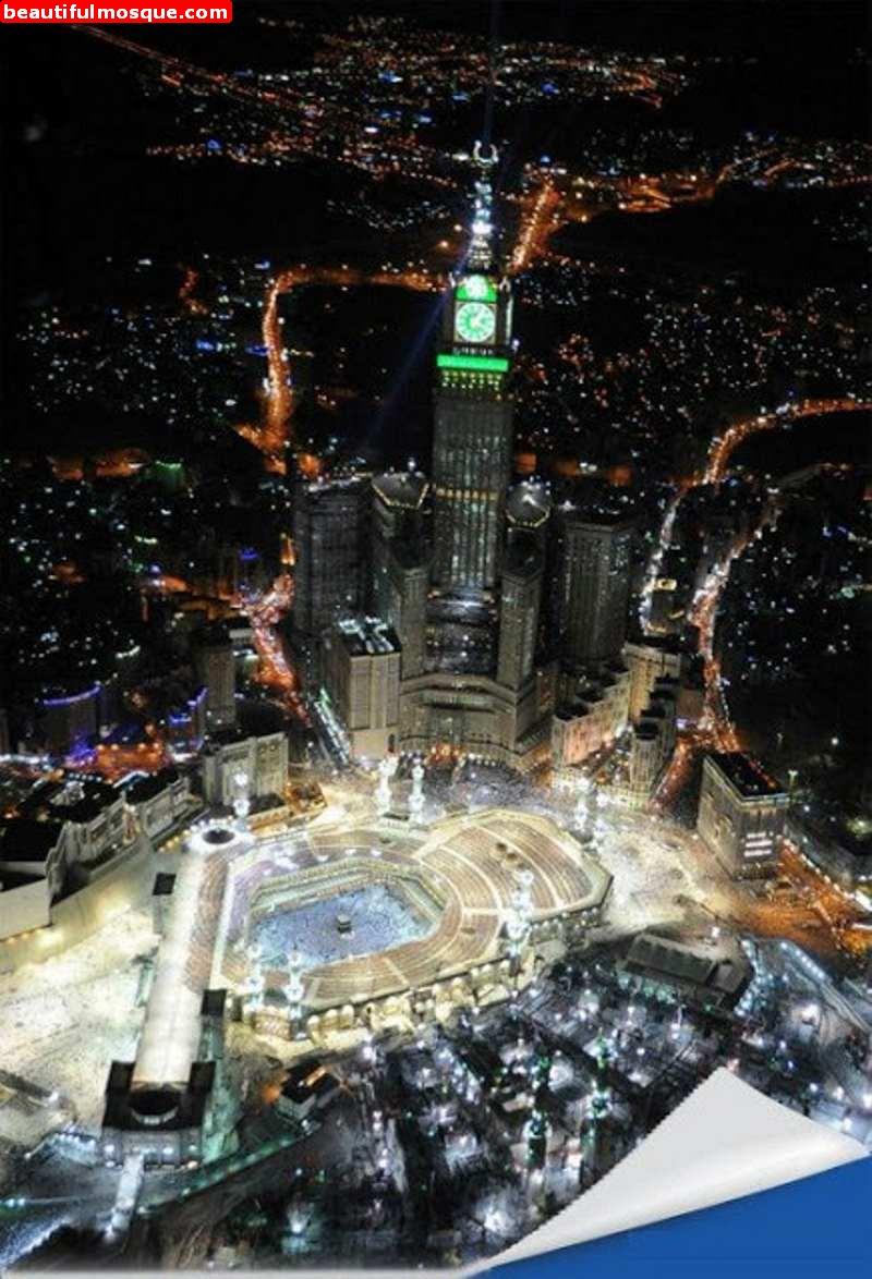 Images For Kaaba Night Picture - Masjidil Haram Wallpaper Full Hd - HD Wallpaper 