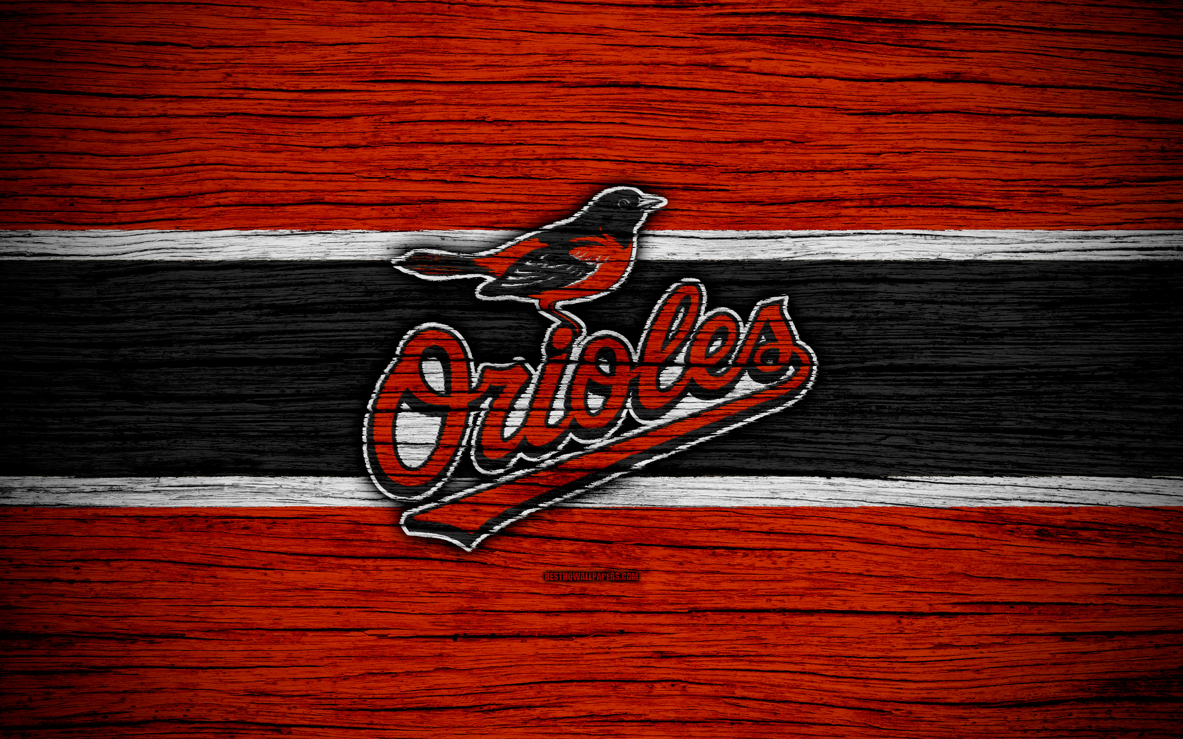 Baltimore Orioles, 4k, Mlb, Baseball, Usa, Major League - Baltimore Orioles Wallpaper Ios - HD Wallpaper 