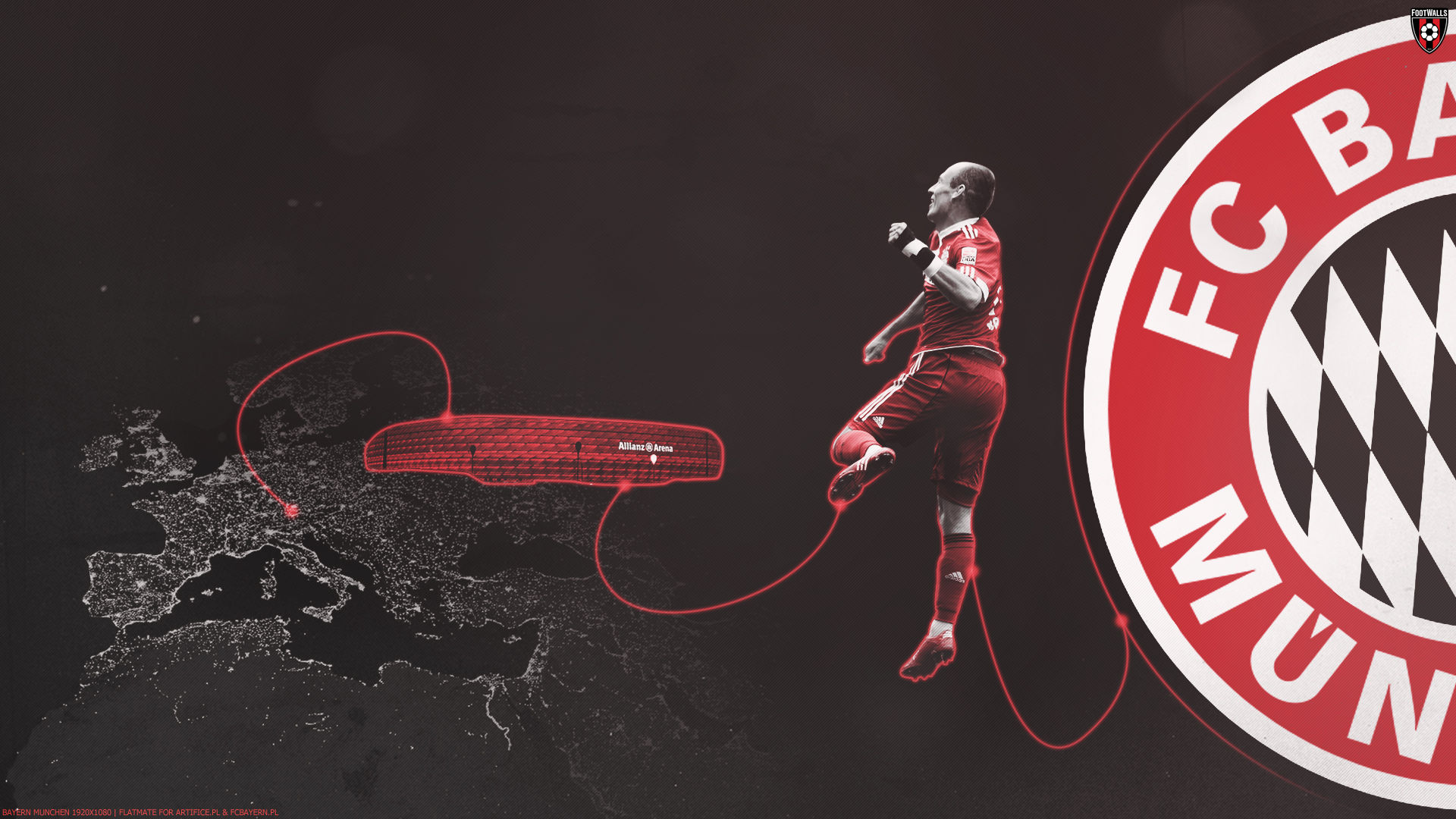 Arjen Robben Wallpaper - Bayern Munich - 1920x1080 Wallpaper - teahub.io