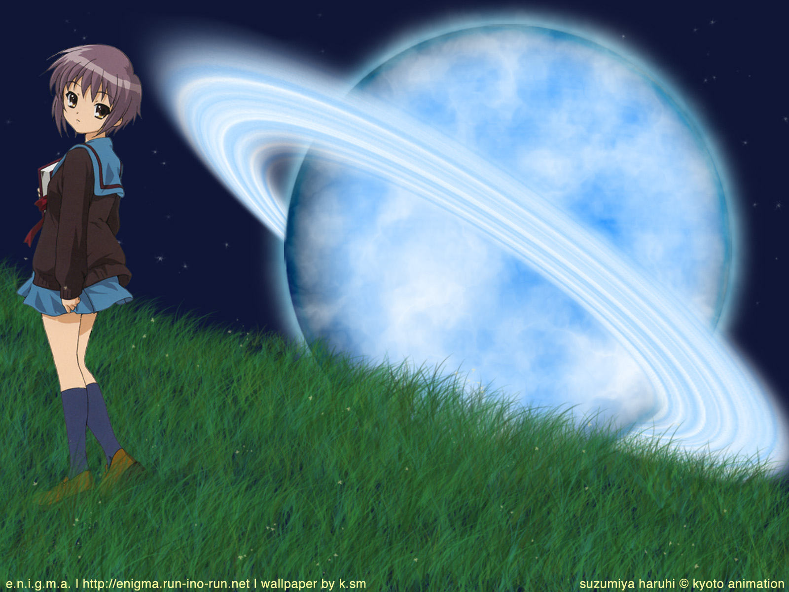Noizi Ito, Kyoto Animation, The Melancholy Of Suzumiya - Yuki Nagato - HD Wallpaper 