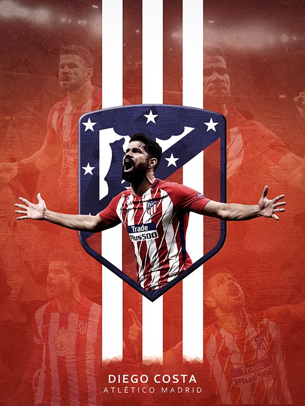 Atletico Madrid Logo 2019 - HD Wallpaper 