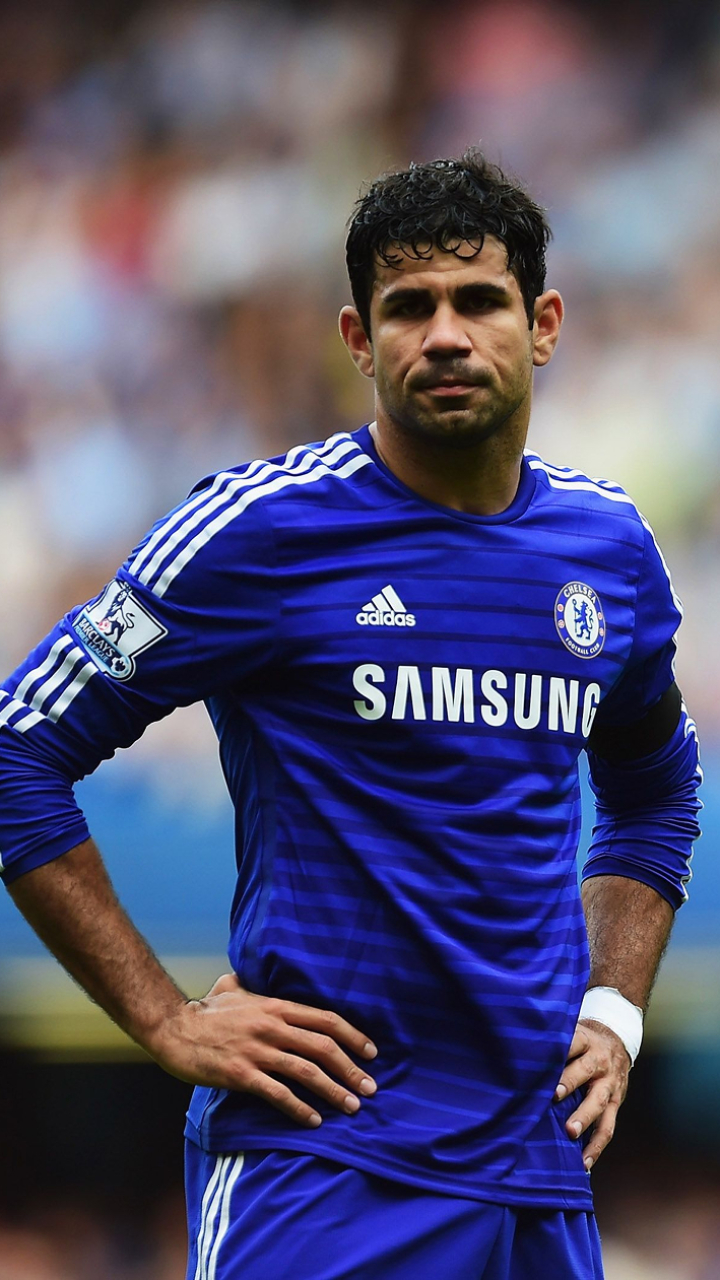 Chelsea Diego Costa Arms Out - HD Wallpaper 