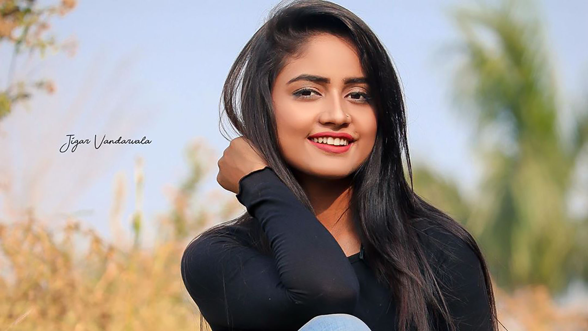 Tiktok Star Nisha Guragain Hd Wallpaper - Nisha Guragain Images Download - HD Wallpaper 