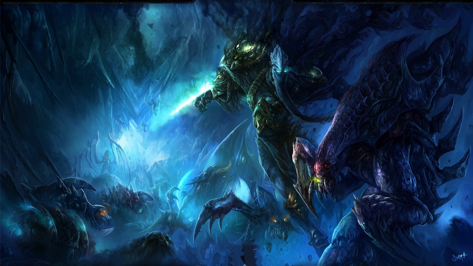 Starcraft 2 Protoss Wallpapers Free 
 Data Src /w/full/9/3/d/230102 - Starcraft 2 Art Protoss - HD Wallpaper 