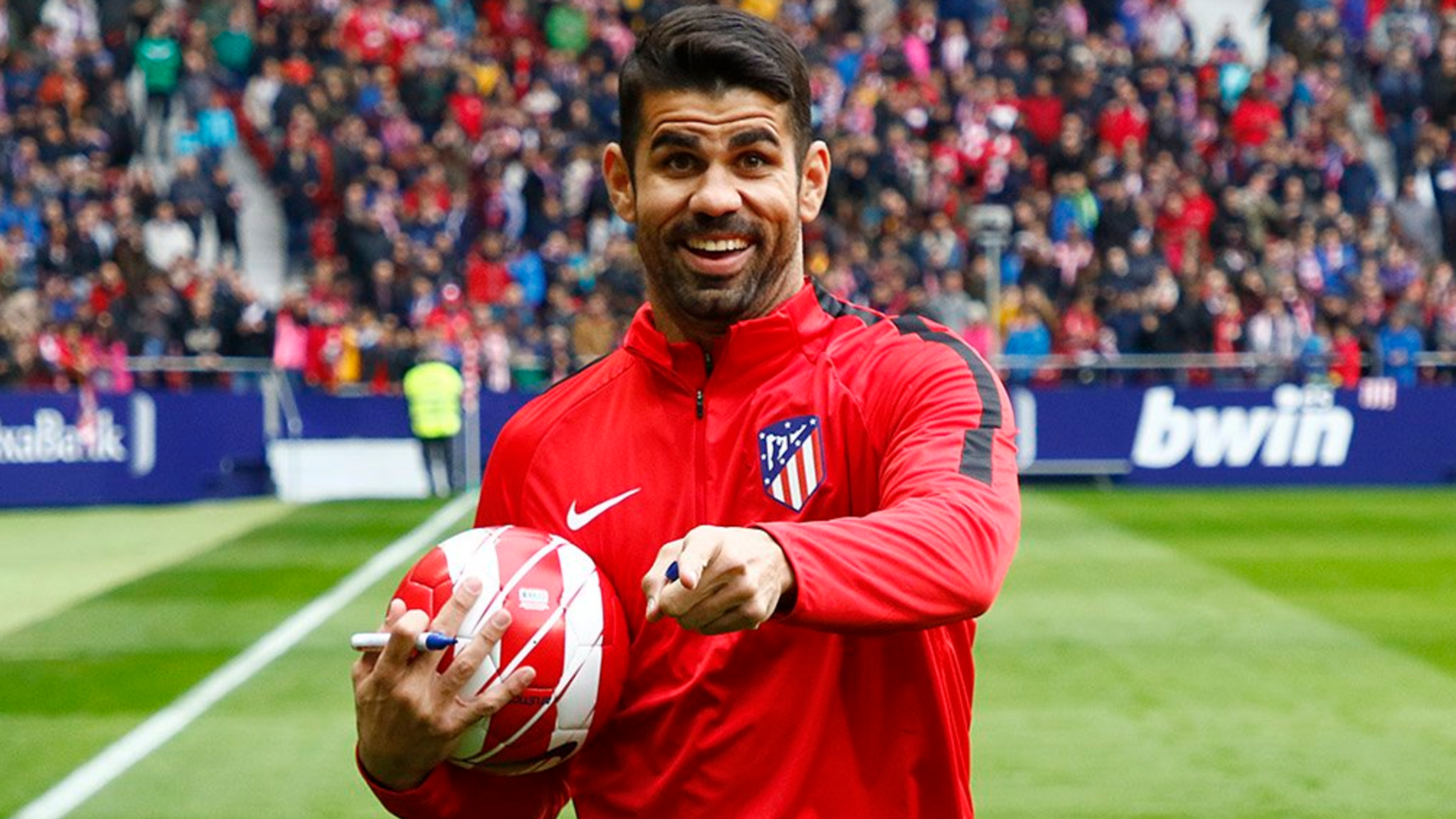 Atletico Madrid Diego Costa - HD Wallpaper 