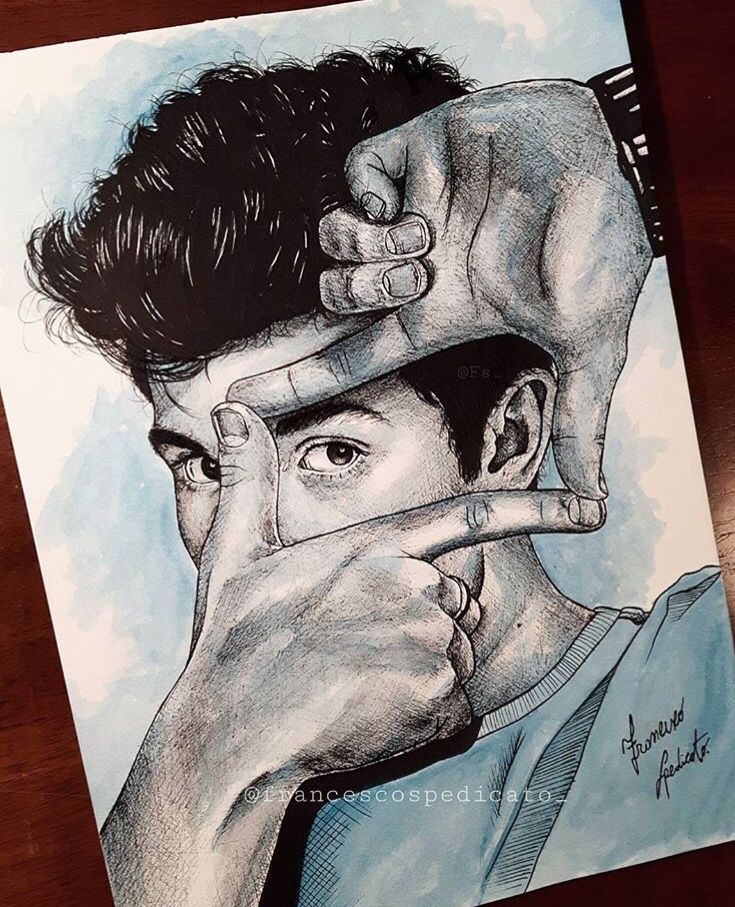 Gambar Shawn Mendes Kartun - HD Wallpaper 