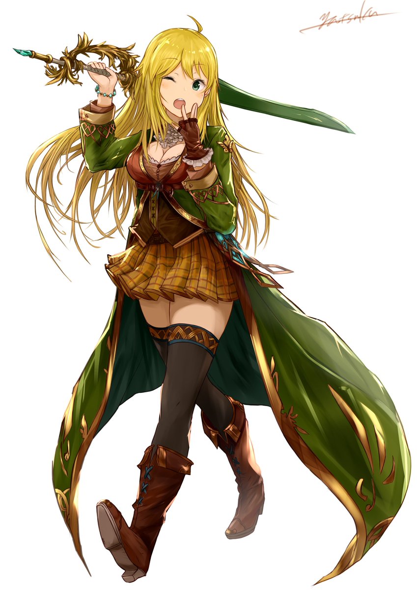 Granblue Fantasy Character Girl - HD Wallpaper 