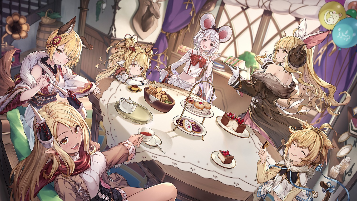 Anchira Animal Ears Anira Granblue Fantasy Hentai Kuwa - Cartoon - HD Wallpaper 