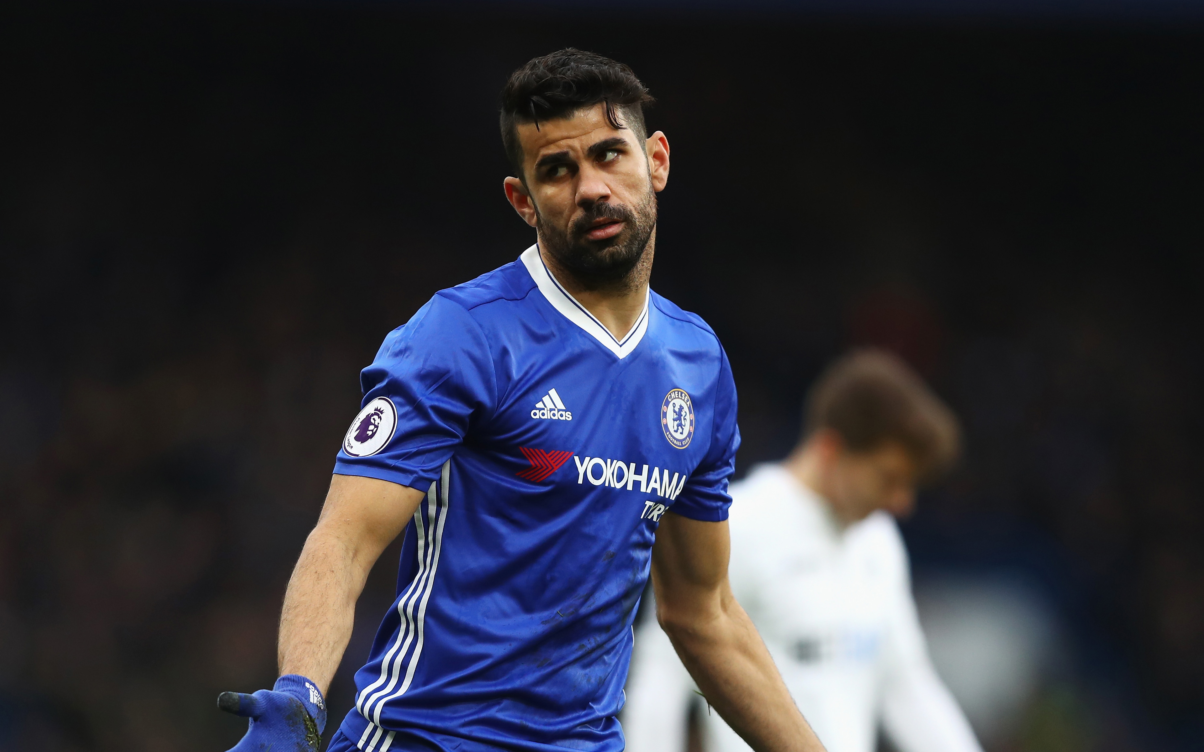 Diego Costa, 4k, Chelsea, Spanish Football Player, - Players Chelsea 4k - HD Wallpaper 