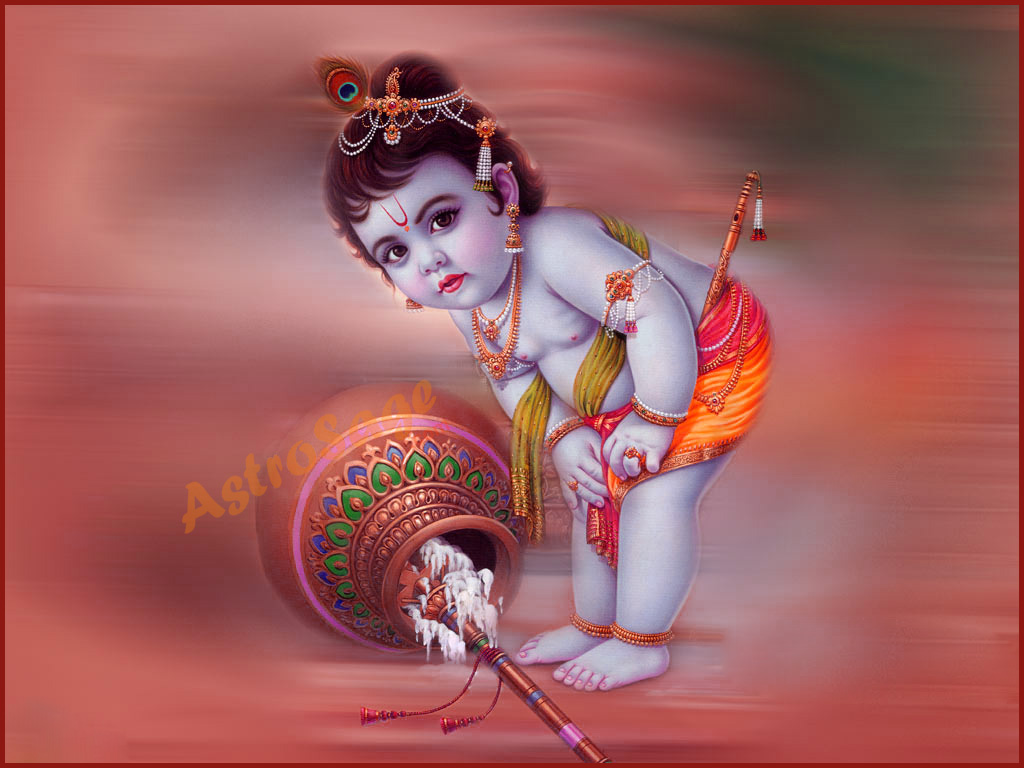 Lord Krishna - HD Wallpaper 