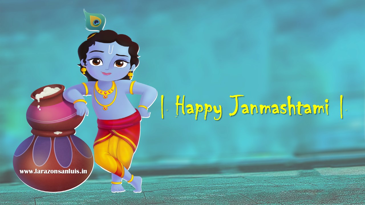 Krishna Janmashtami Images Hd - Happy Janmashtami Images Download -  1280x720 Wallpaper 