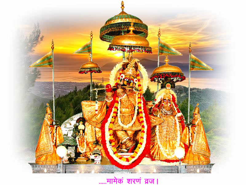 Thikana Mandir Shri Govinddevji Maharaj - HD Wallpaper 