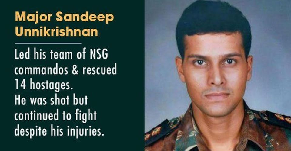 Indian Army Sandeep Unnikrishnan - HD Wallpaper 