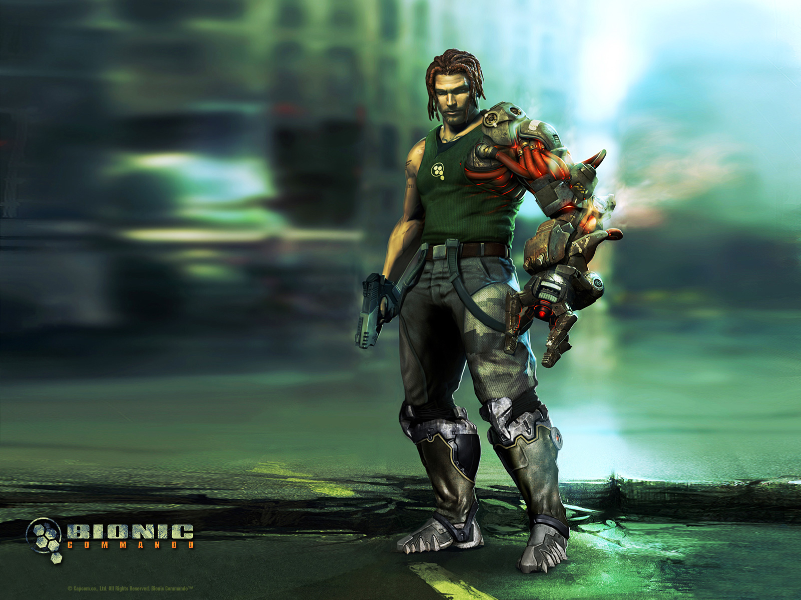 Bionic Commando Wallpapers, Bionic Commando Myspace - Bionic Commando - HD Wallpaper 