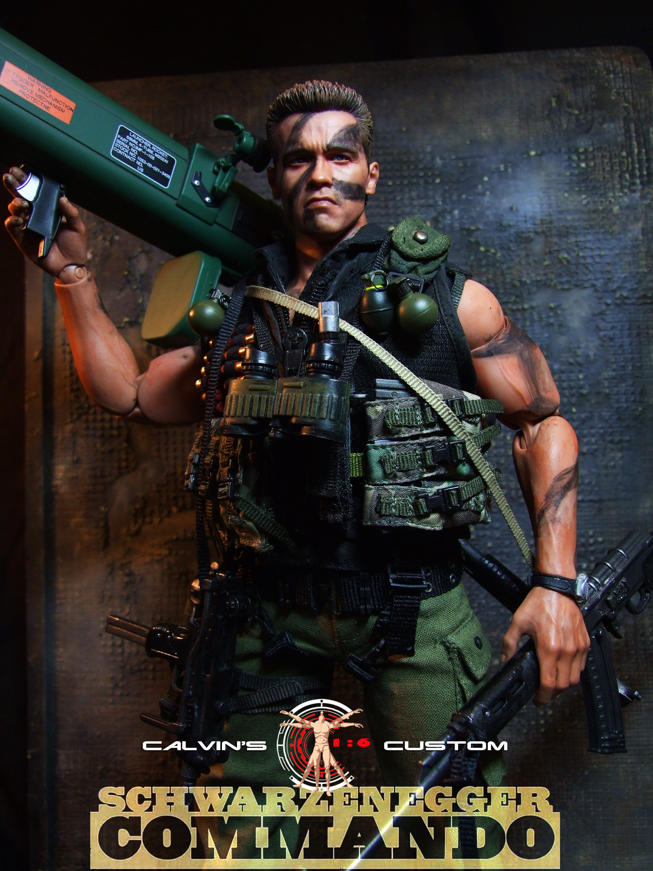 Calvin S Custom One Sixth Scale Commando Figure - Action Figure - HD Wallpaper 