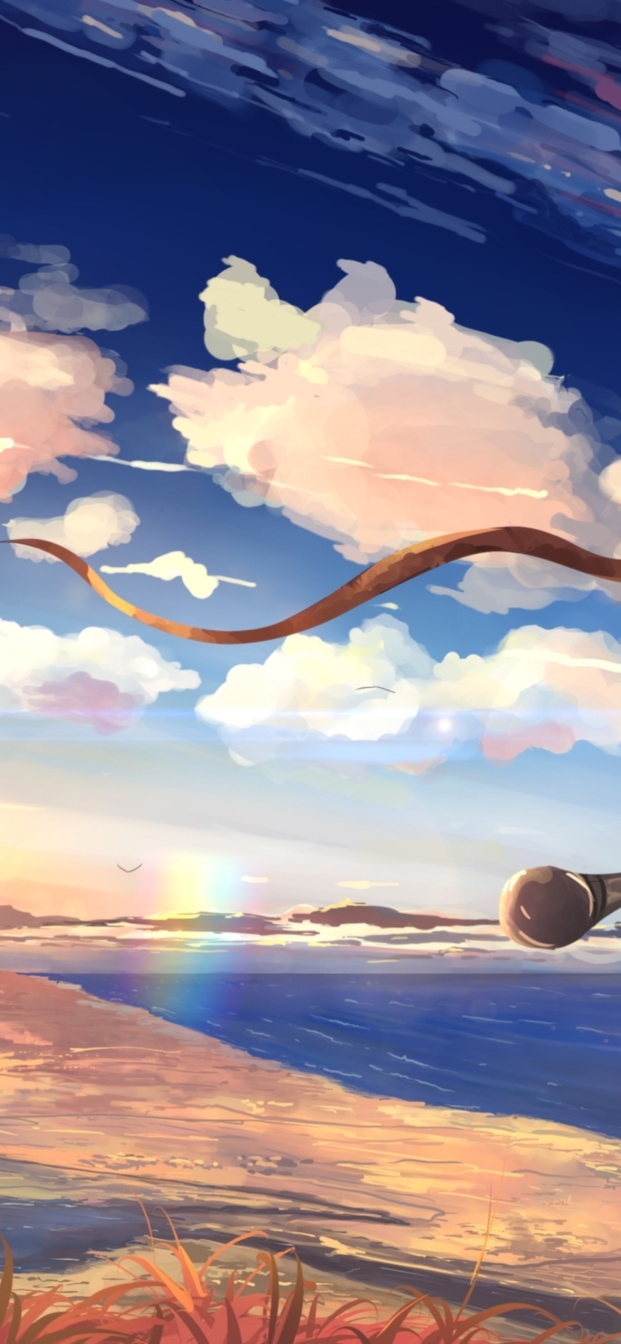 5 Centimeters Per Second Background - HD Wallpaper 