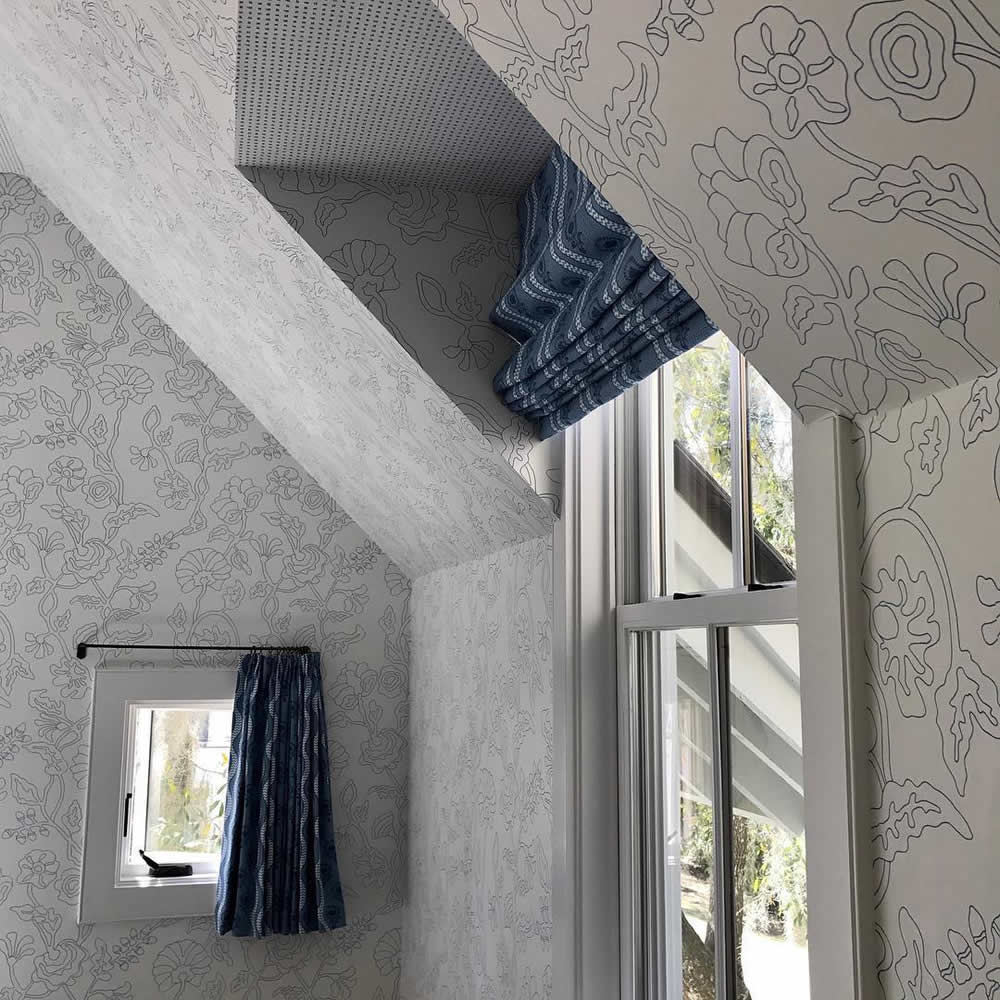 Alan Campbell Potalla Outline Wallpaper By Charlotte - Ceiling - HD Wallpaper 