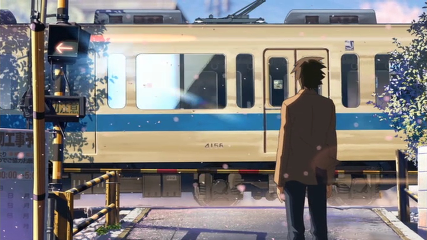 Train Crossing From Google Images - 5 Centimeter Per Second Train - HD Wallpaper 