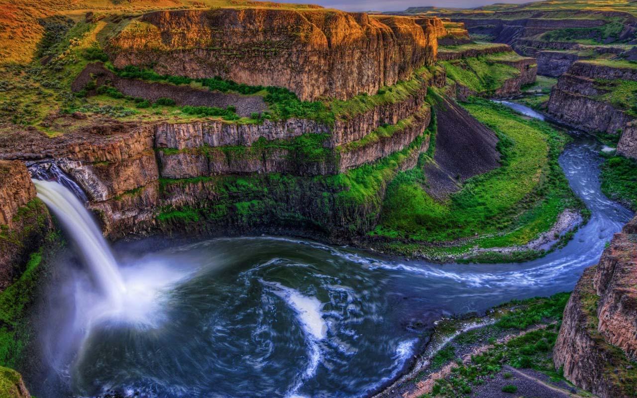Palouse Falls - HD Wallpaper 