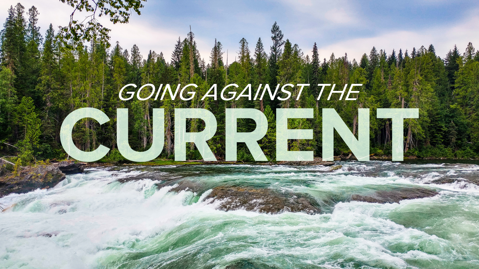 Going Against The Current 
						src Http - Best Mountain River - HD Wallpaper 