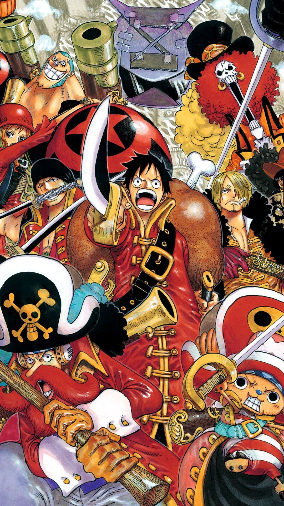Download One Piece Iphone Background Free - One Piece Background Iphone - HD Wallpaper 