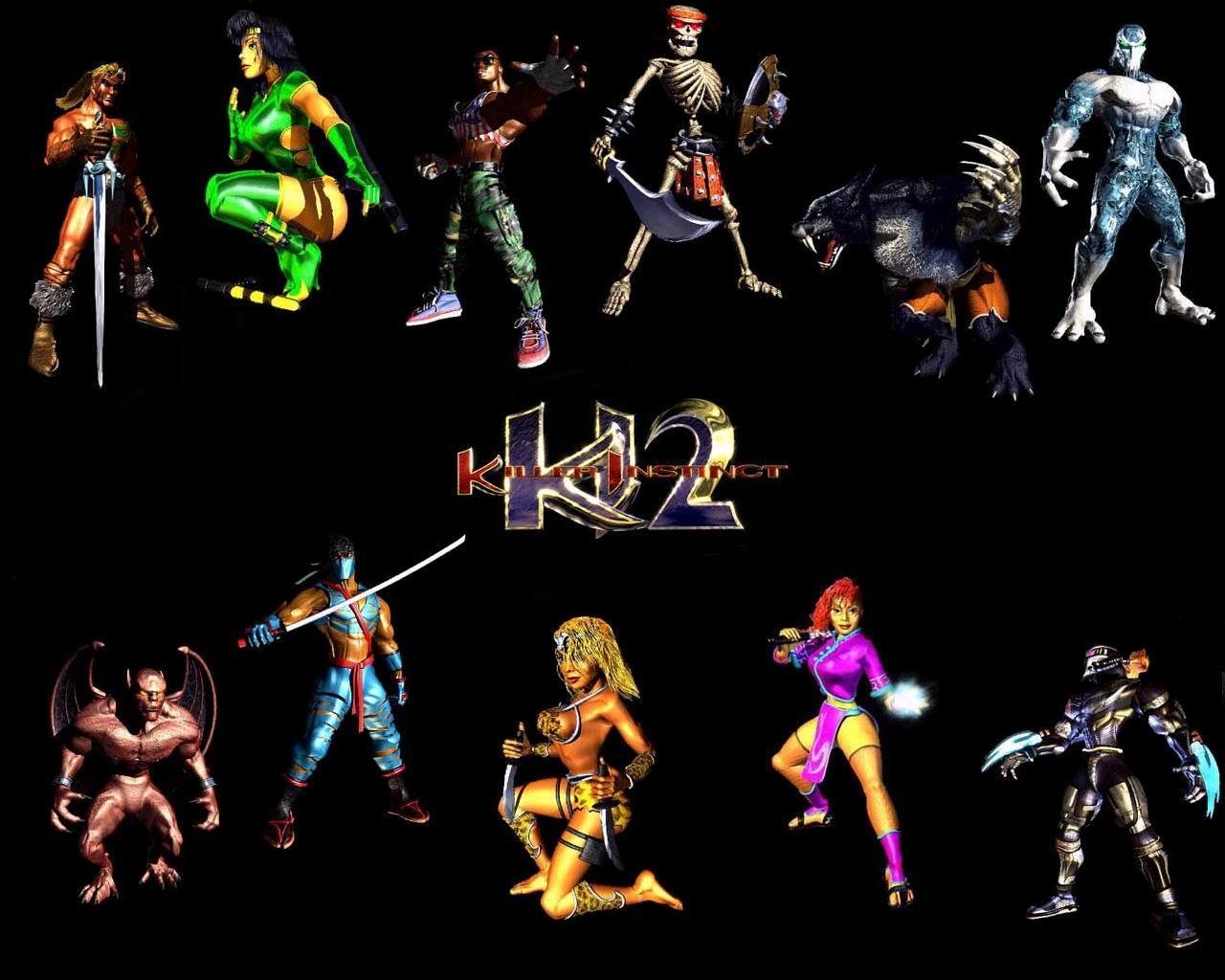 Ki - Killer Instinct Gold Personajes - HD Wallpaper 